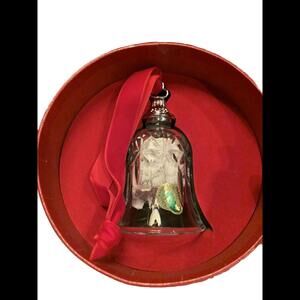 🔮🔔Waterford Crystal Twelve Days Of Christmas Bell Limited 6 Geese A Laying